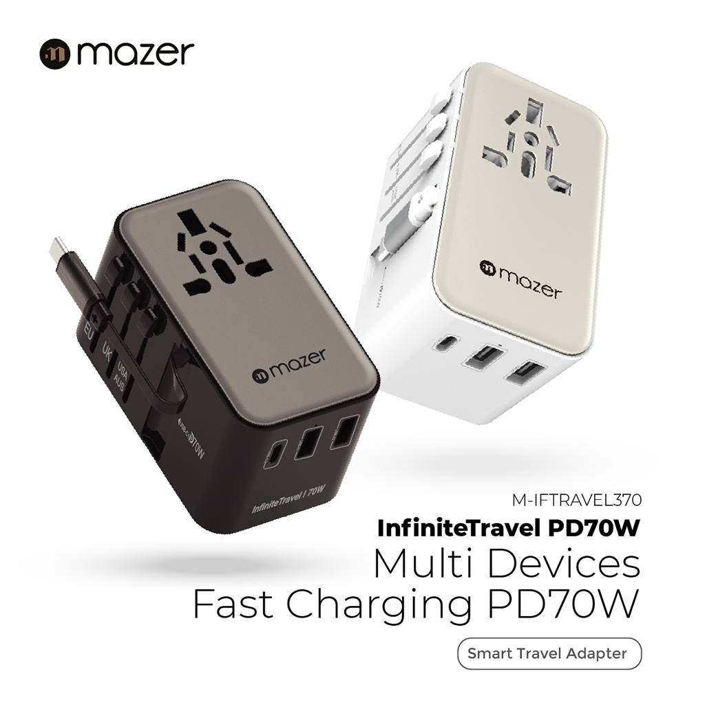 Bộ chuyển đổi du lịch Mazer InfiniteTravel LinkIF Travel370