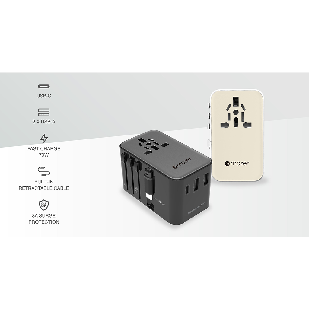 Bộ chuyển đổi du lịch Mazer InfiniteTravel LinkIF Travel370