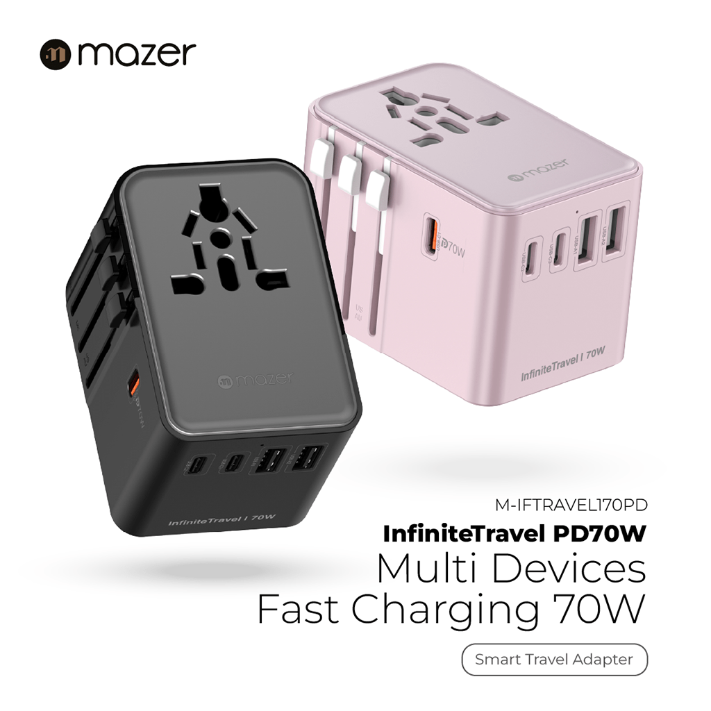 Bộ chuyển đổi du lịch PD70W MAZER InfiniteTravel