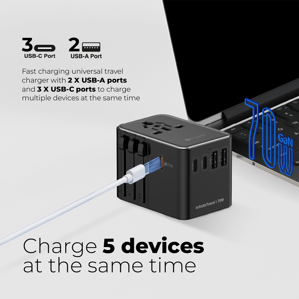 Bộ chuyển đổi du lịch PD70W MAZER InfiniteTravel