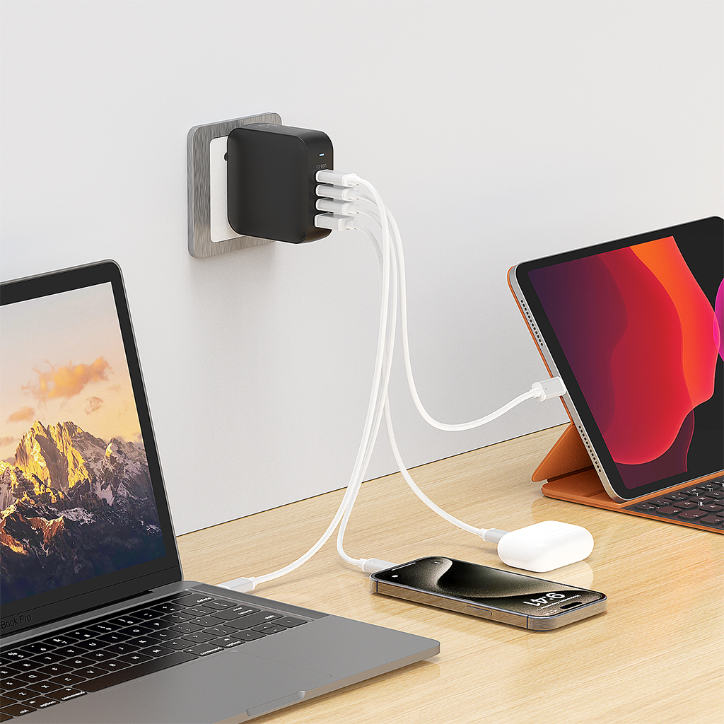 Bộ sạc kèm cáp MAZER Prestige 165W GaN3 Pro