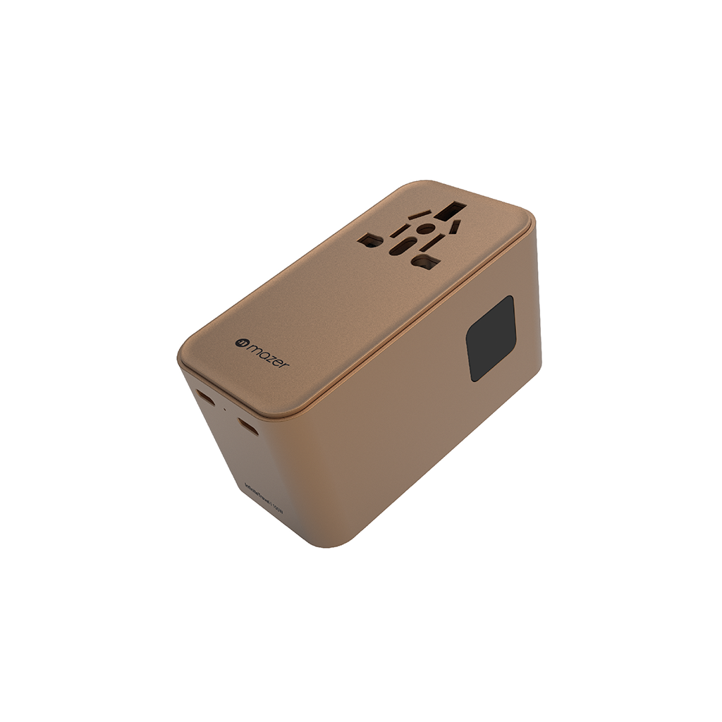 Bộ chuyển đổi du lịch PD100W Mazer GaN Infinite IFTravel380