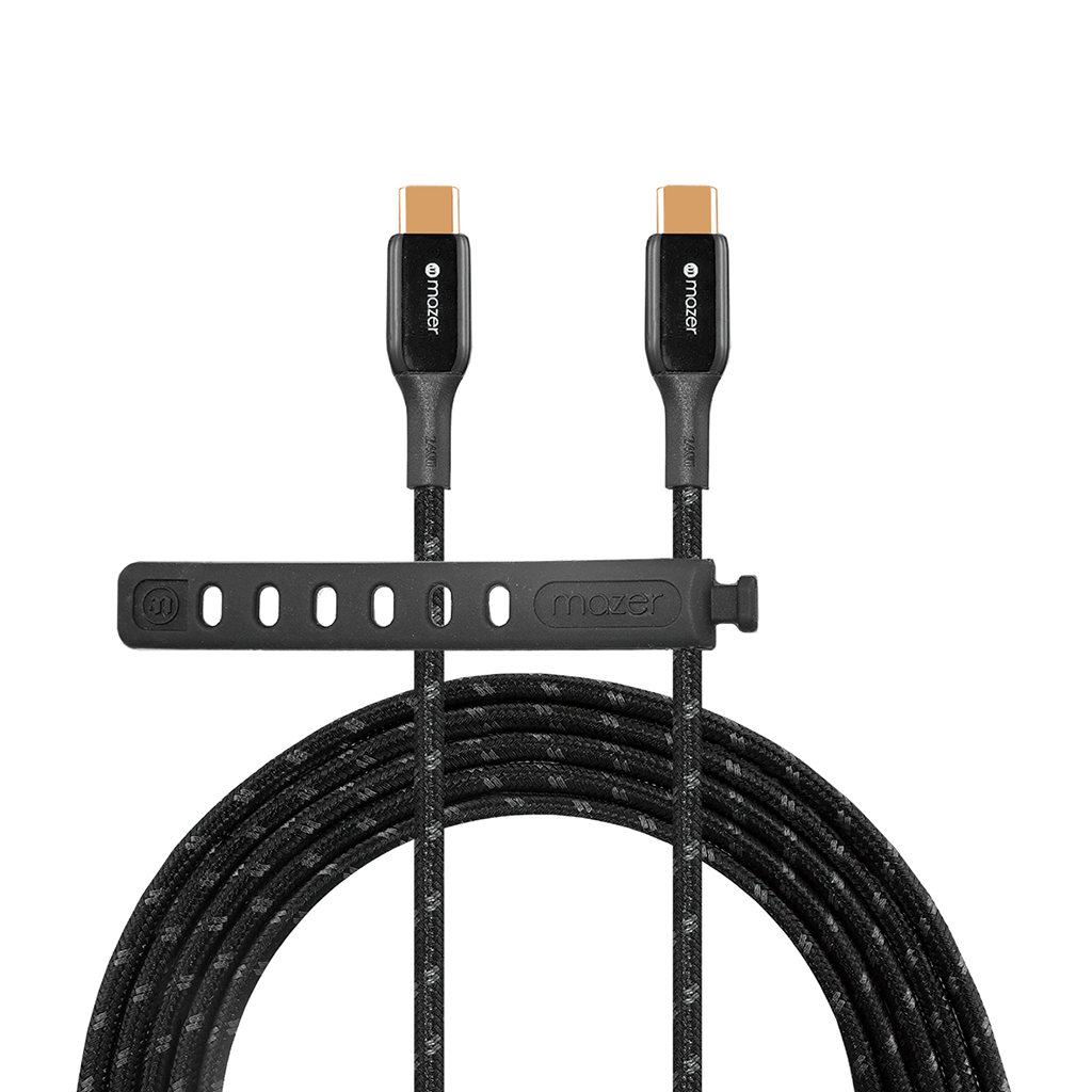 Dây cáp sạc Mazer C to C 240W InfiniteLINK 3 Pro (2.5m)