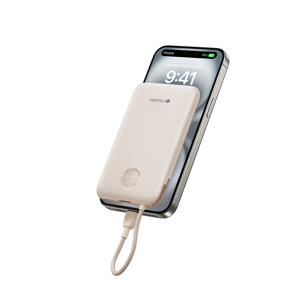 Pin sạc dự phòng kèm cáp Mazer PD20W 10,000mAh PowerCharge Link