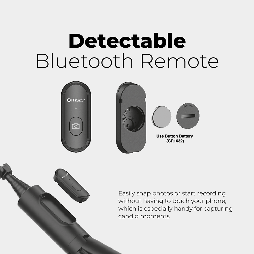 Gậy chụp ảnh nam châm Mazer Foldable MS20S