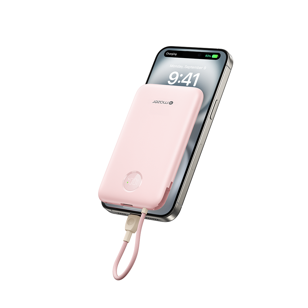 Pin sạc dự phòng kèm cáp Mazer PD20W 10,000mAh PowerCharge Link
