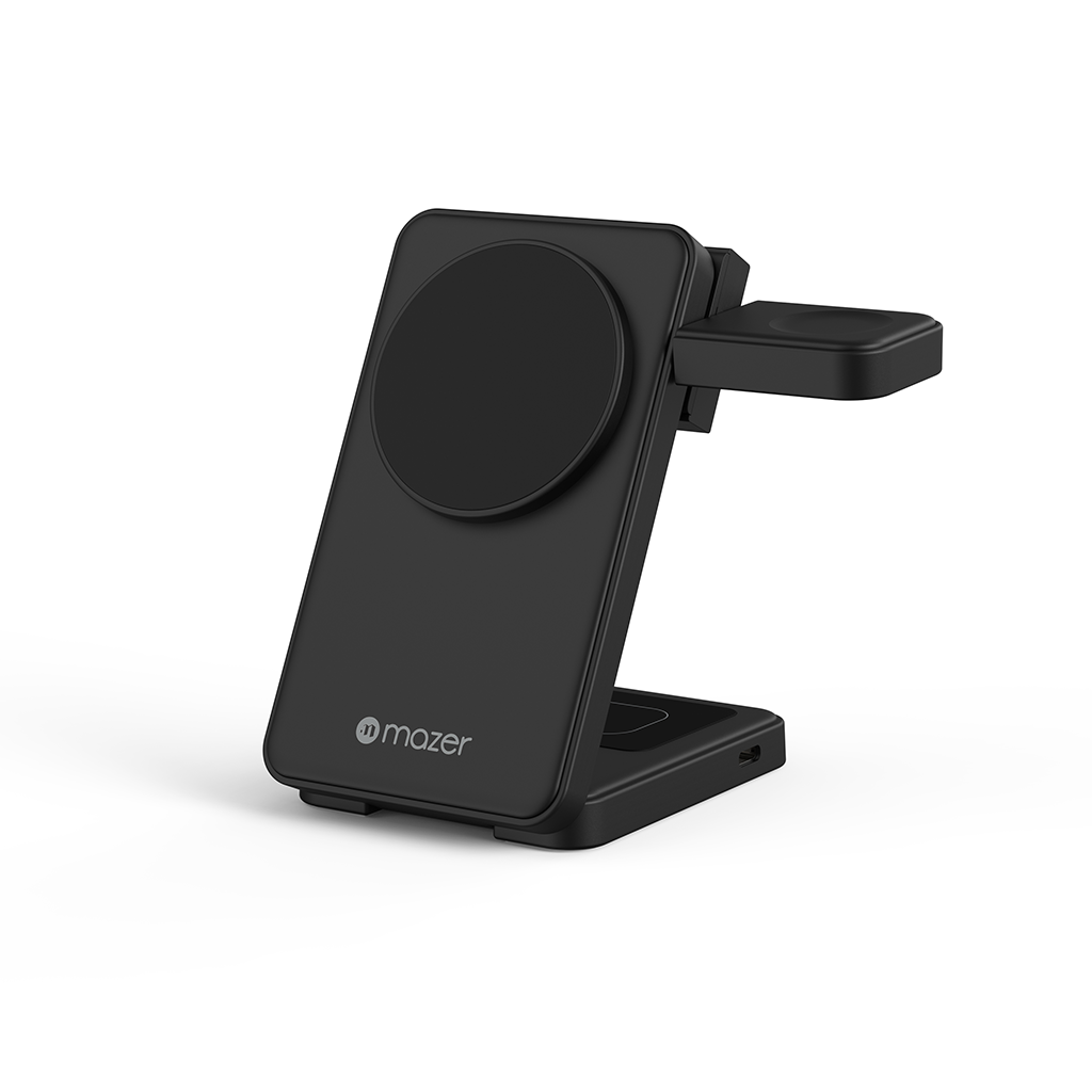 Đế sạc không dây 3 in 1 MAZER MagFold13S (Samsung Edition)