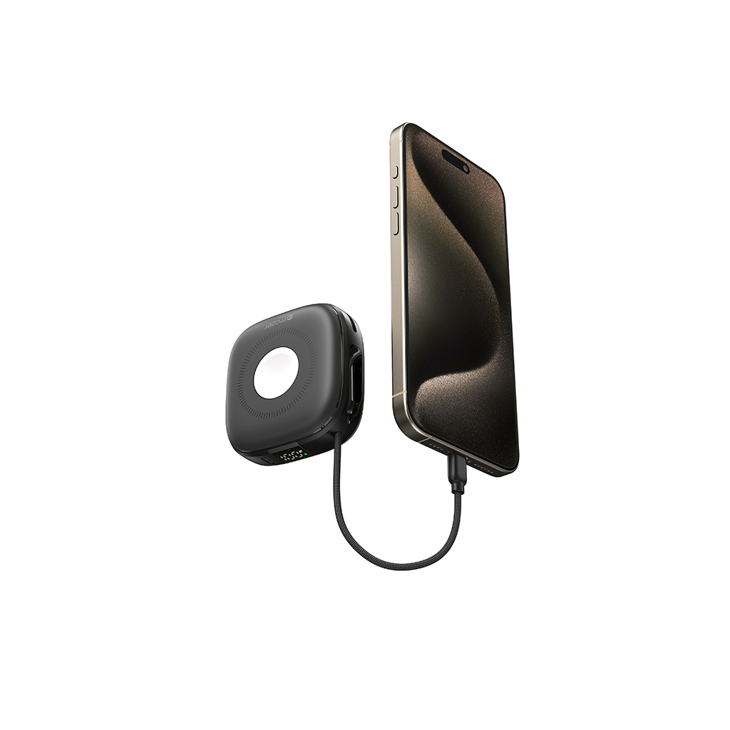 Pin sạc dự phòng không dây Mazer Qi2 4 in 1 MagLink18i