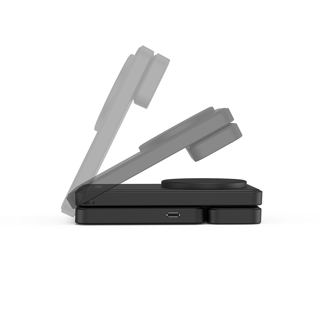 Đế sạc không dây 3 in 1 MAZER MagFold13S (Samsung Edition)