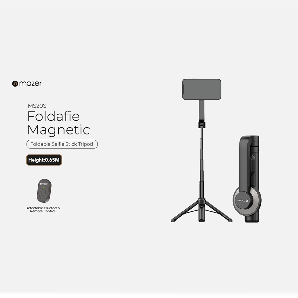 Gậy chụp ảnh nam châm Mazer Foldable MS20S