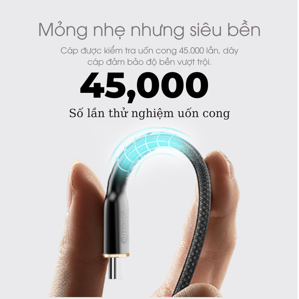 Dây cáp sạc Mazer C to C 240W InfiniteLINK Cobra Magnetic (1m)