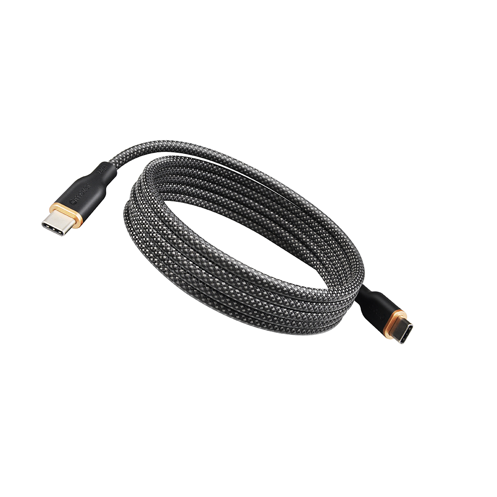 Dây cáp sạc Mazer C to C 240W InfiniteLINK Cobra Magnetic (1m)