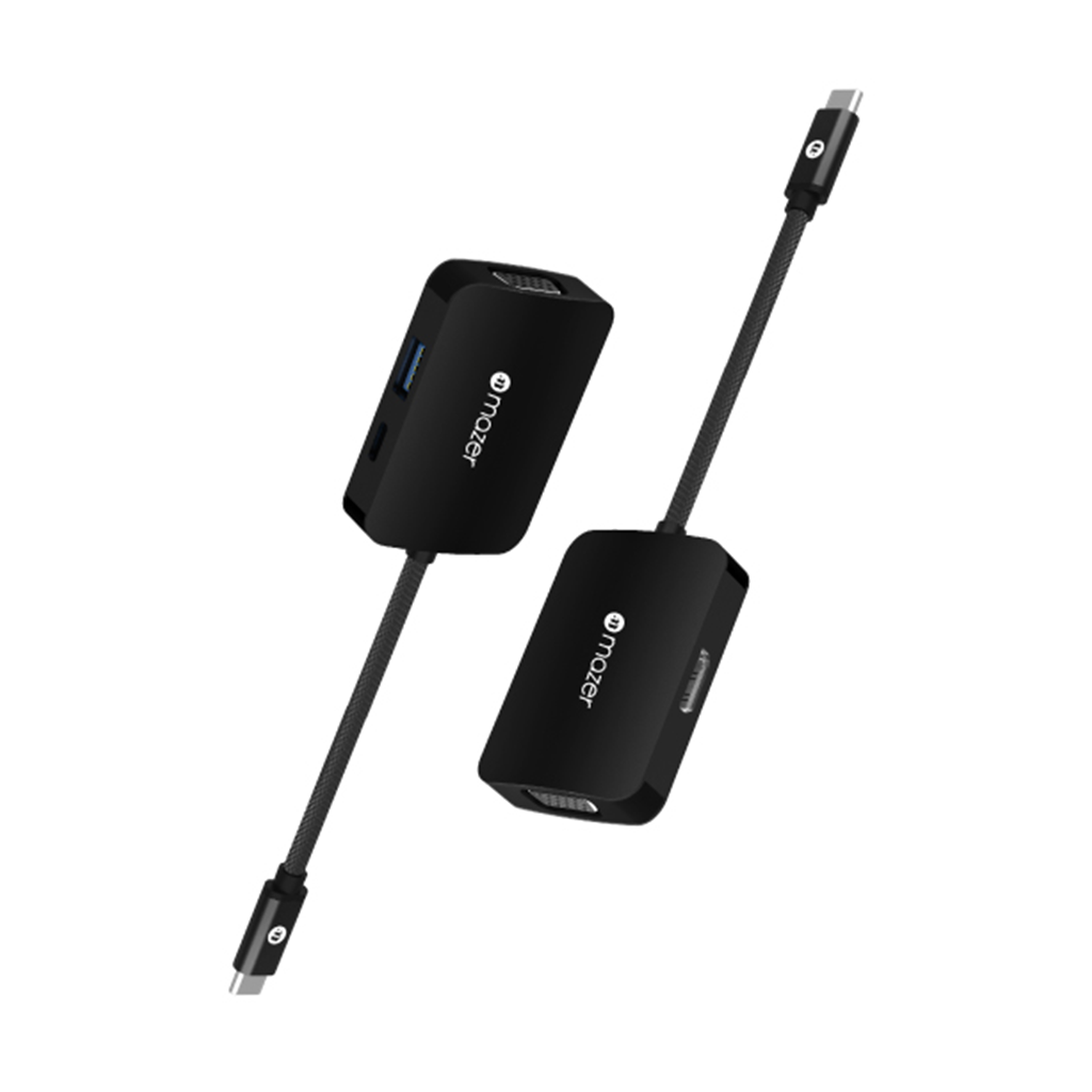 Bộ Chuyển Đổi Mazer USB-C 4-in-1 HUB
