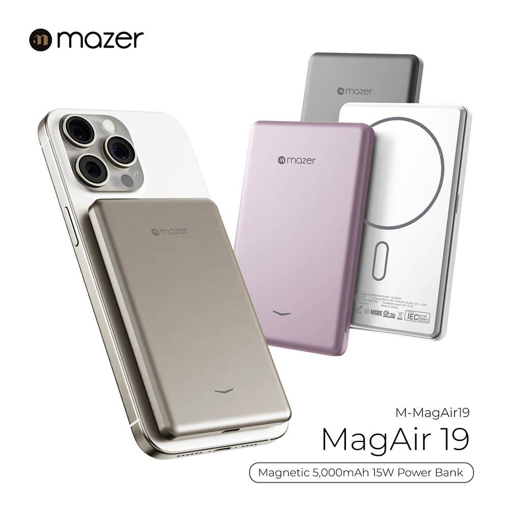 Pin sạc dự phòng Mazer MagAir19