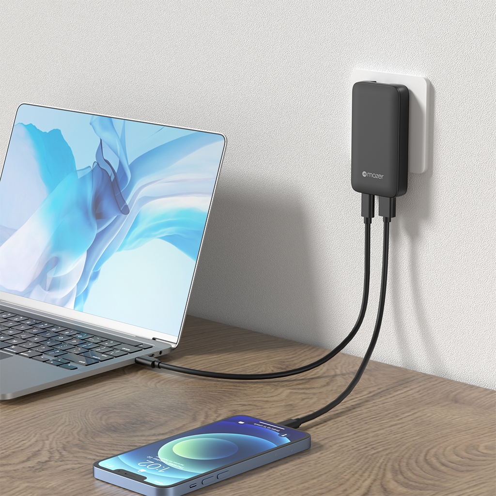 Củ sạc Mazer Prestige 65W 1C1A GaN3 Pro