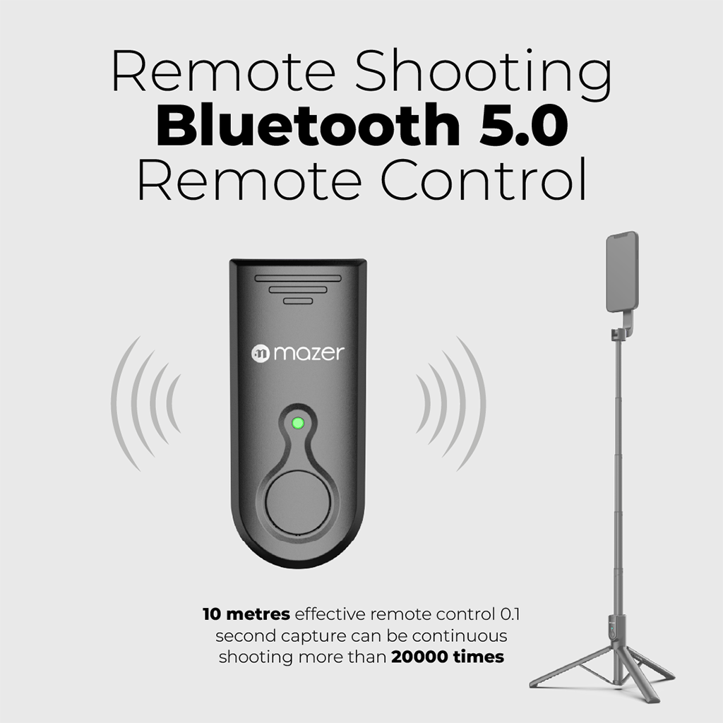 Gậy chụp ảnh nam châm Mazer Foldable MS20S