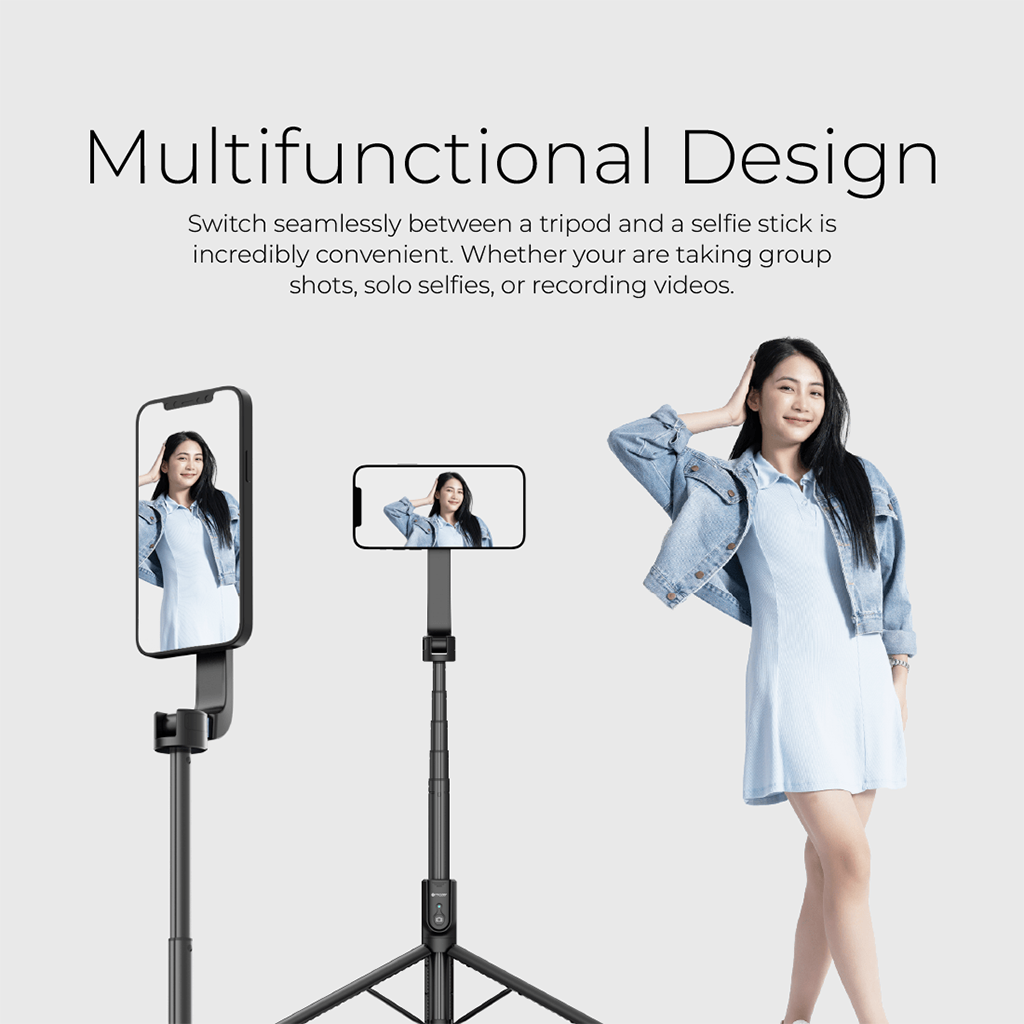 Gậy chụp ảnh nam châm Mazer Foldable MS20S