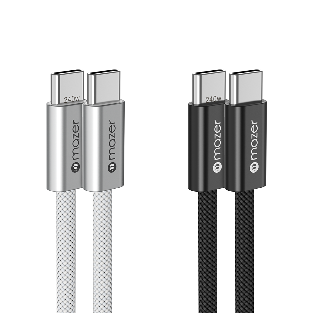 Dây cáp sạc MAZER C2C 240W/1M InfiniteLINK FLEX2