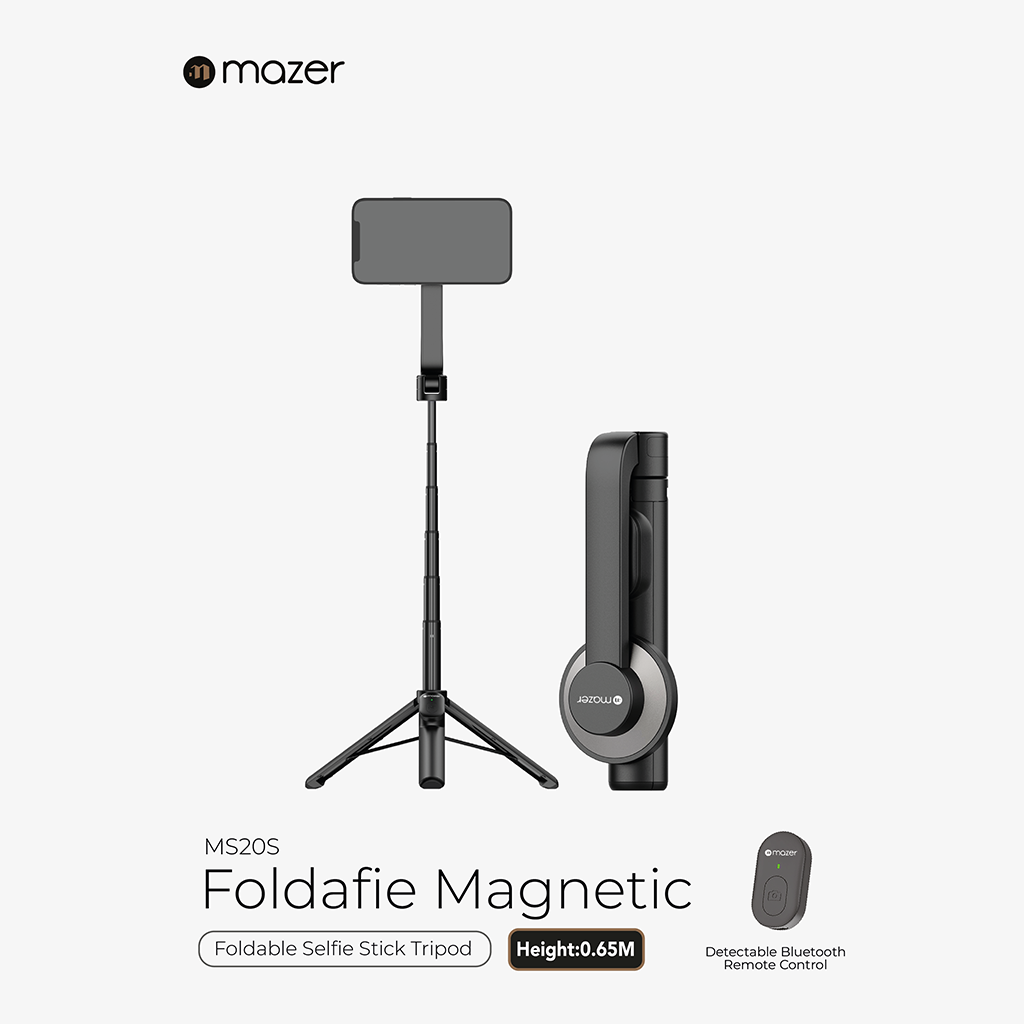 Gậy chụp ảnh nam châm Mazer Foldable MS20S