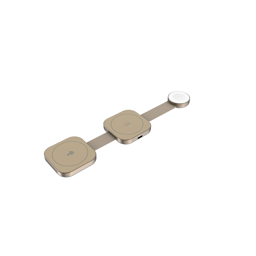 Đế sạc không dây MAZER 3in1 Qi2 MagTrifold03