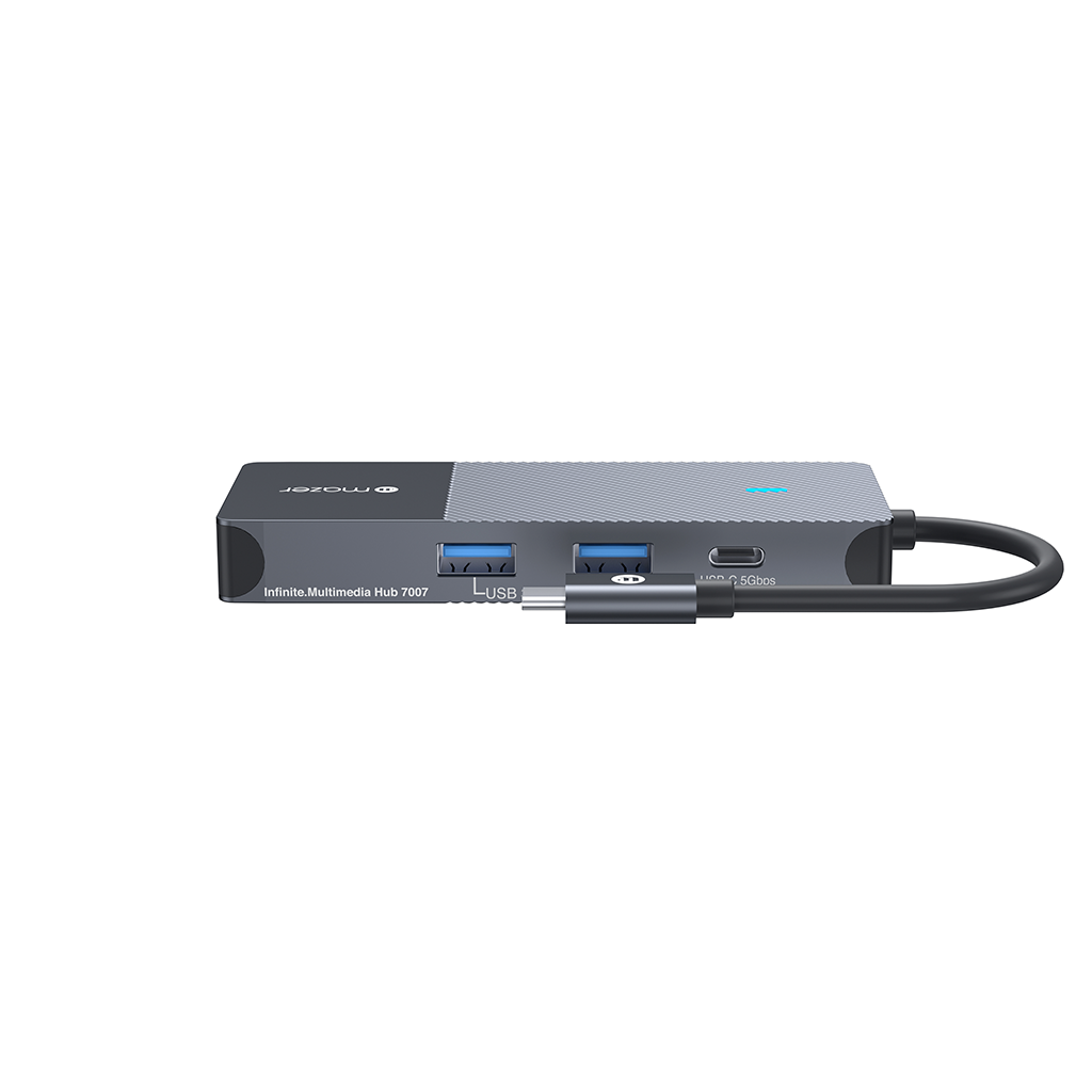 Bộ Chuyển Đổi Mazer Infinite Multimedia Pro Hub 8-in-1 USB-C