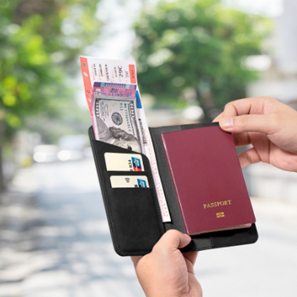 Bao da hộ chiếu Mazer 1 tag passport