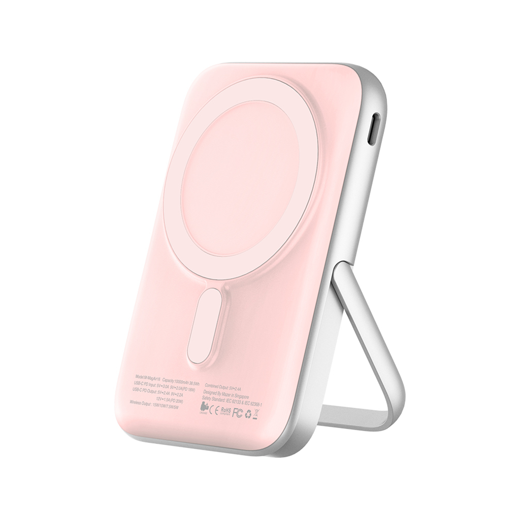 Pin Dự Phòng Mazer MagAir 16 MagSafe 15W (10.000mAh)