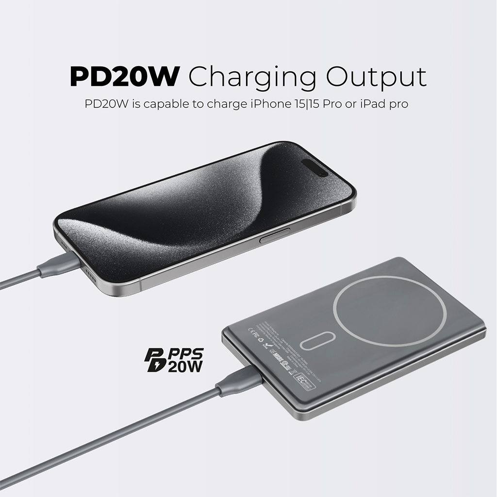 Pin sạc dự phòng Mazer MagAir19