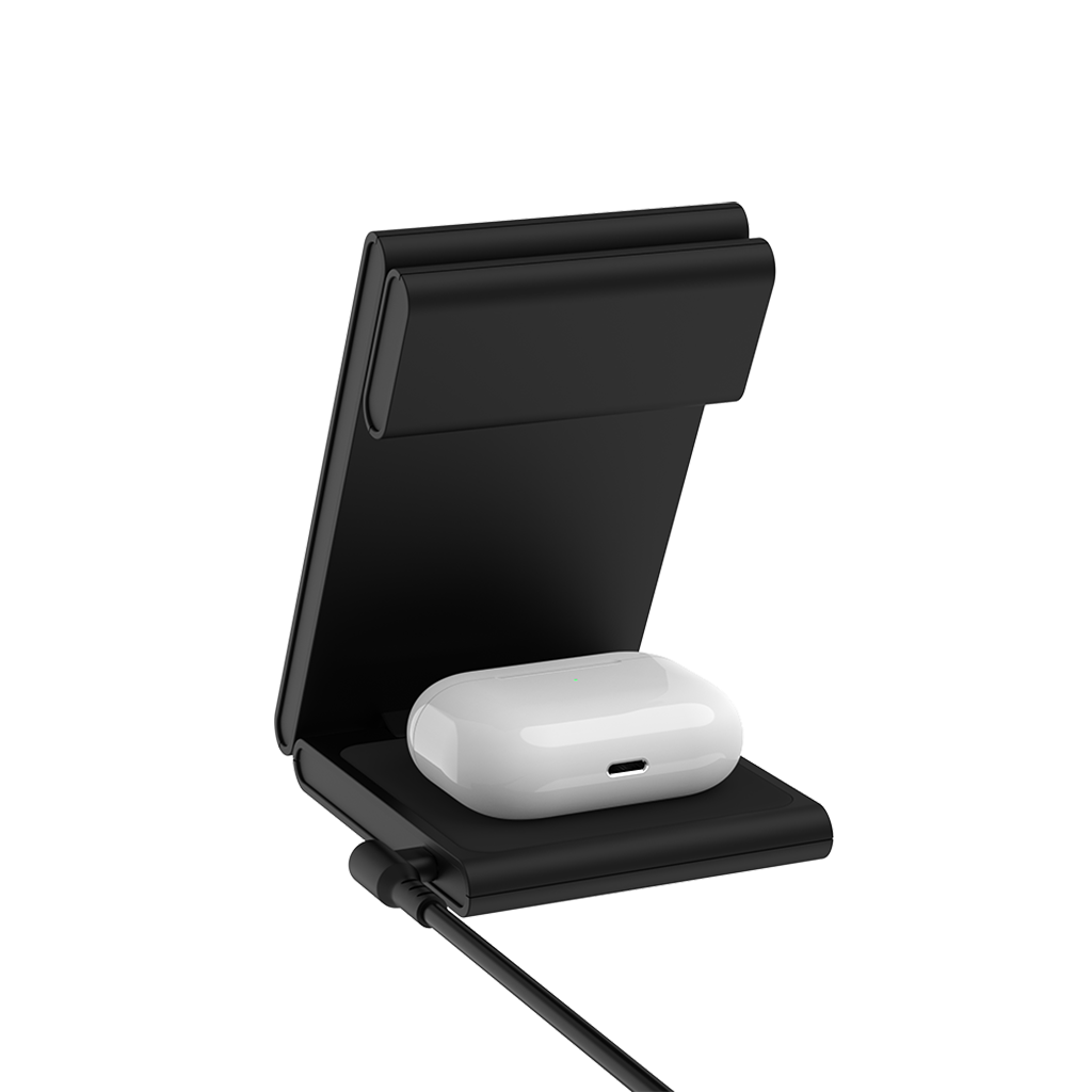 Đế Sạc Không Dây Mazer 3-in-1 Foldable Travel Charging Stand