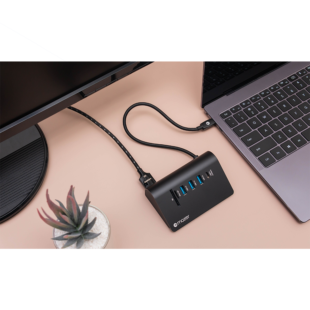 Bộ Chuyển Đổi Mazer Infinite Multimedia Pro Desk Hub 8100 (7-in-1)