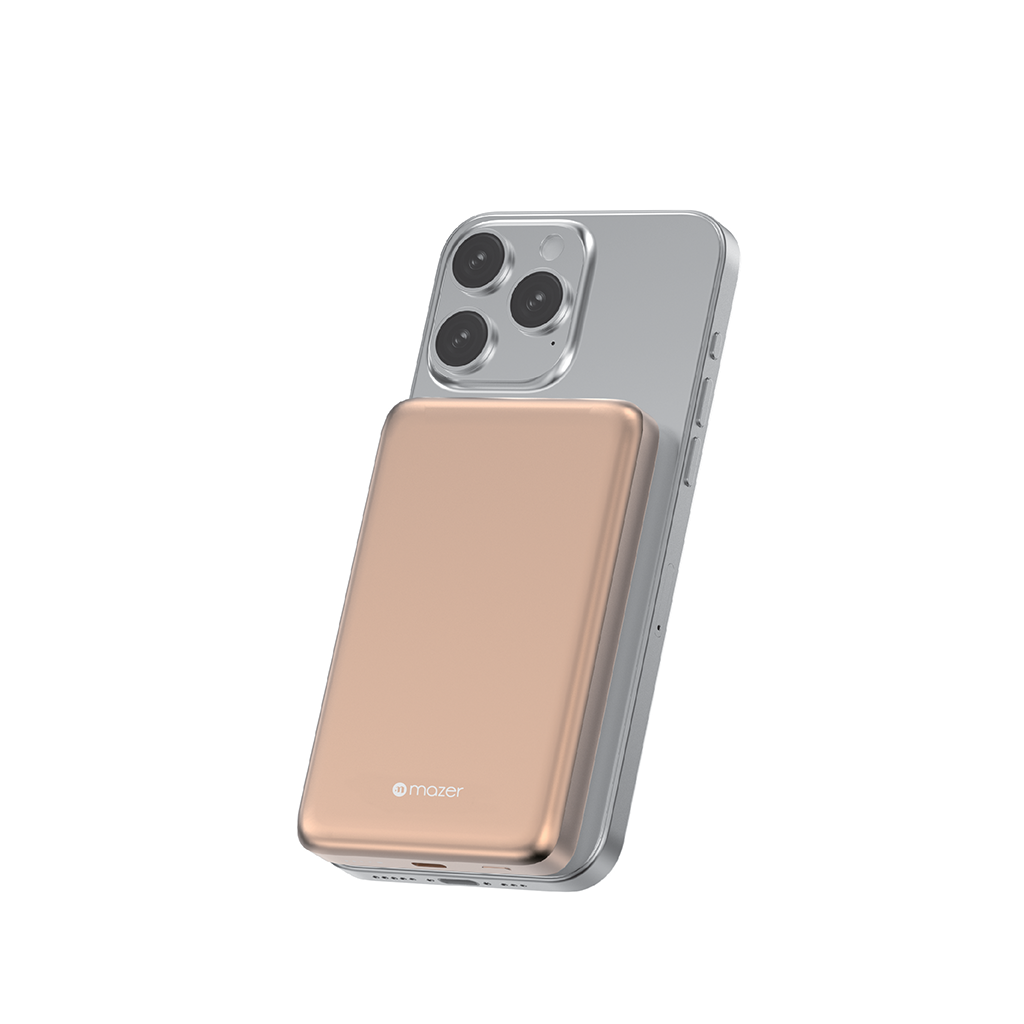 Pin sạc dự phòng không dây Mazer 15W 10,000mAh Qi2 MagAir21