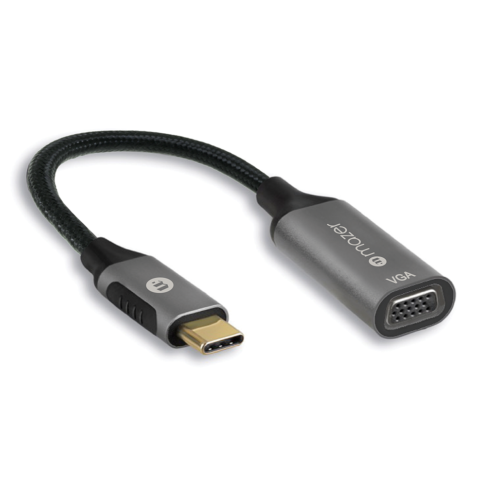 Bộ Chuyển Đổi Hub Mazer ALU USB-C to VGA 1080P Adapter