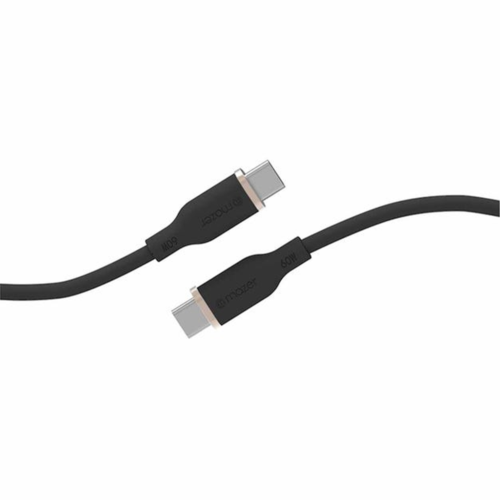Dây Cáp MAZER Infinite.LINK 3 PD60W USB-C to USB-C 2M cable (Flex, Silicone) (2m)