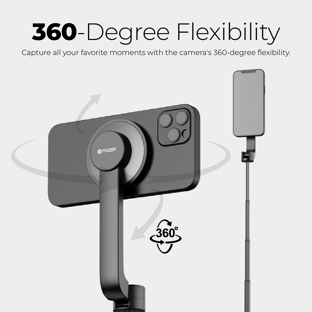 Gậy chụp ảnh nam châm Mazer Foldable MS20S
