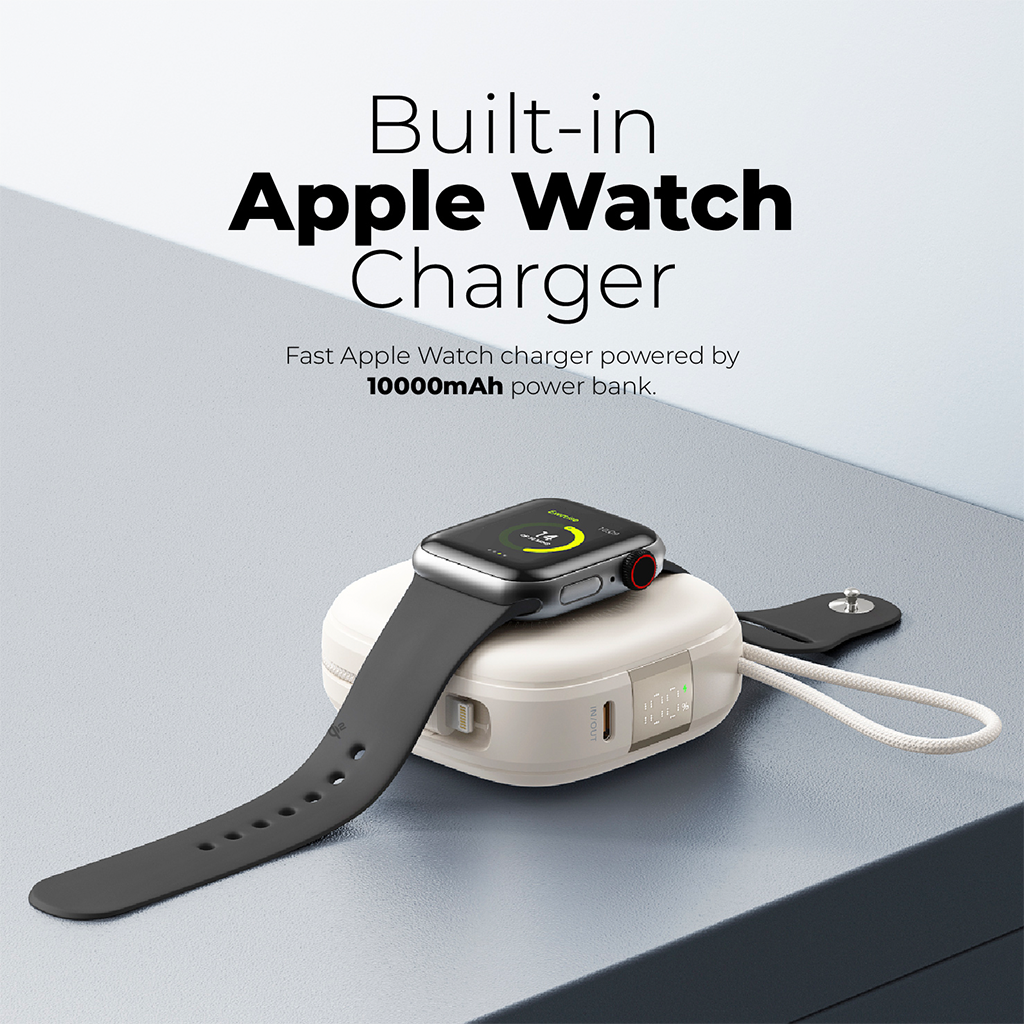 Pin sạc dự phòng không dây Mazer Qi2 4 in 1 MagLink18i