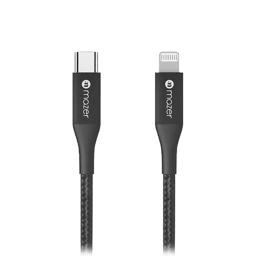 Dây Cáp MAZER ALU.DURA.TEK II USB-C to Lightning 30W PD Fast Charging (1.2m)