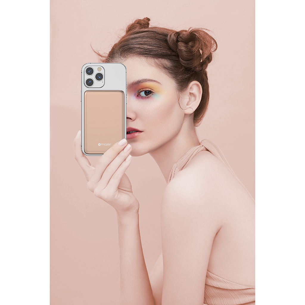 Pin sạc dự phòng không dây Mazer 15W 10,000mAh Qi2 MagAir21