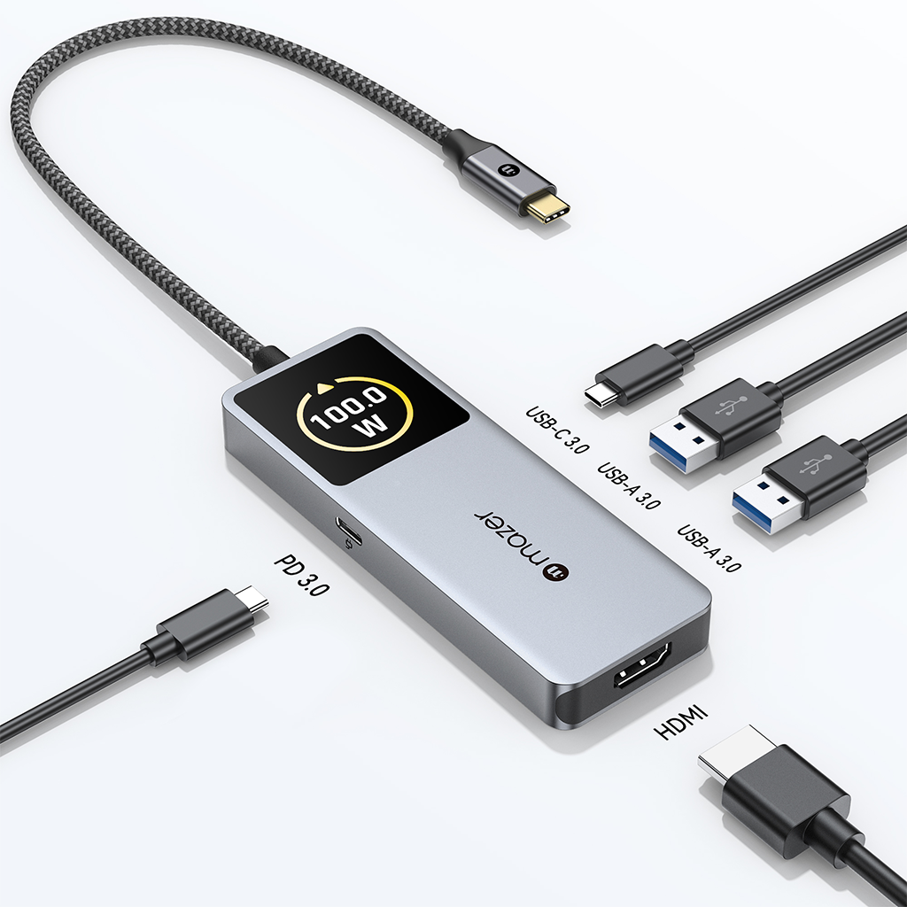 Bộ chuyển đổi 5 in 1 MAZER Ai InfiniteHub Ultra