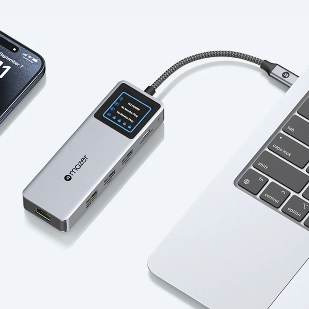 Bộ chuyển đổi 6 in 1 MAZER Ai InfiniteHub Ultra