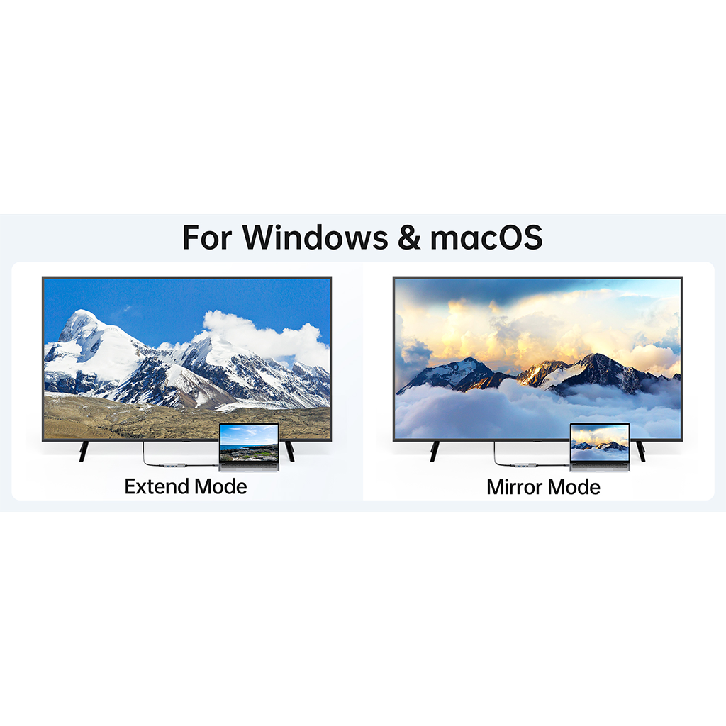 Bộ chuyển đổi 7 in 1 MAZER Ai InfiniteHub Ultra