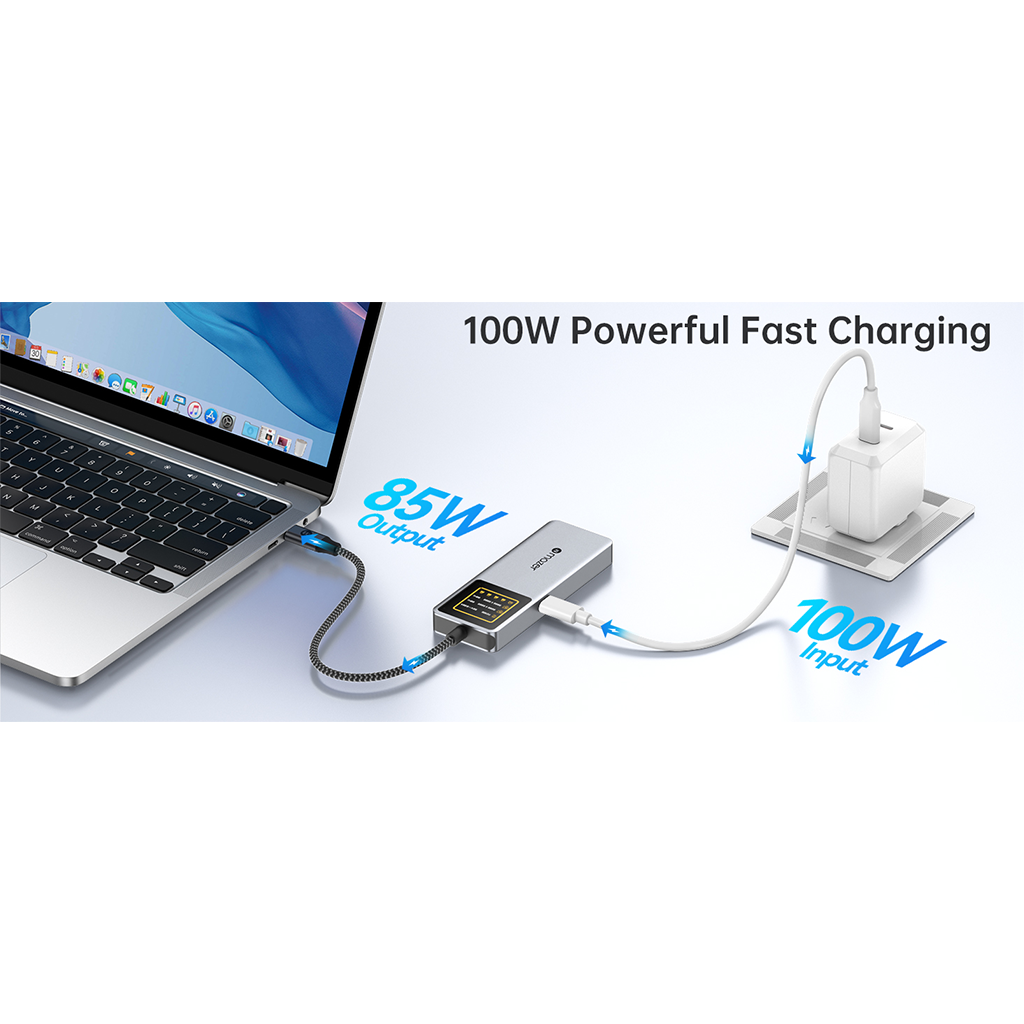 Bộ chuyển đổi 7 in 1 MAZER Ai InfiniteHub Ultra