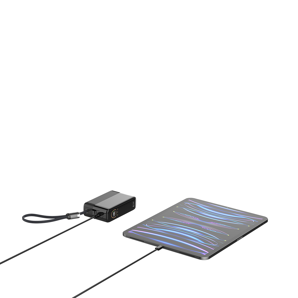 Pin sạc dự phòng kèm cáp MAZER Ai USB-C 130W 20.000 mAh PowerCharge LINK