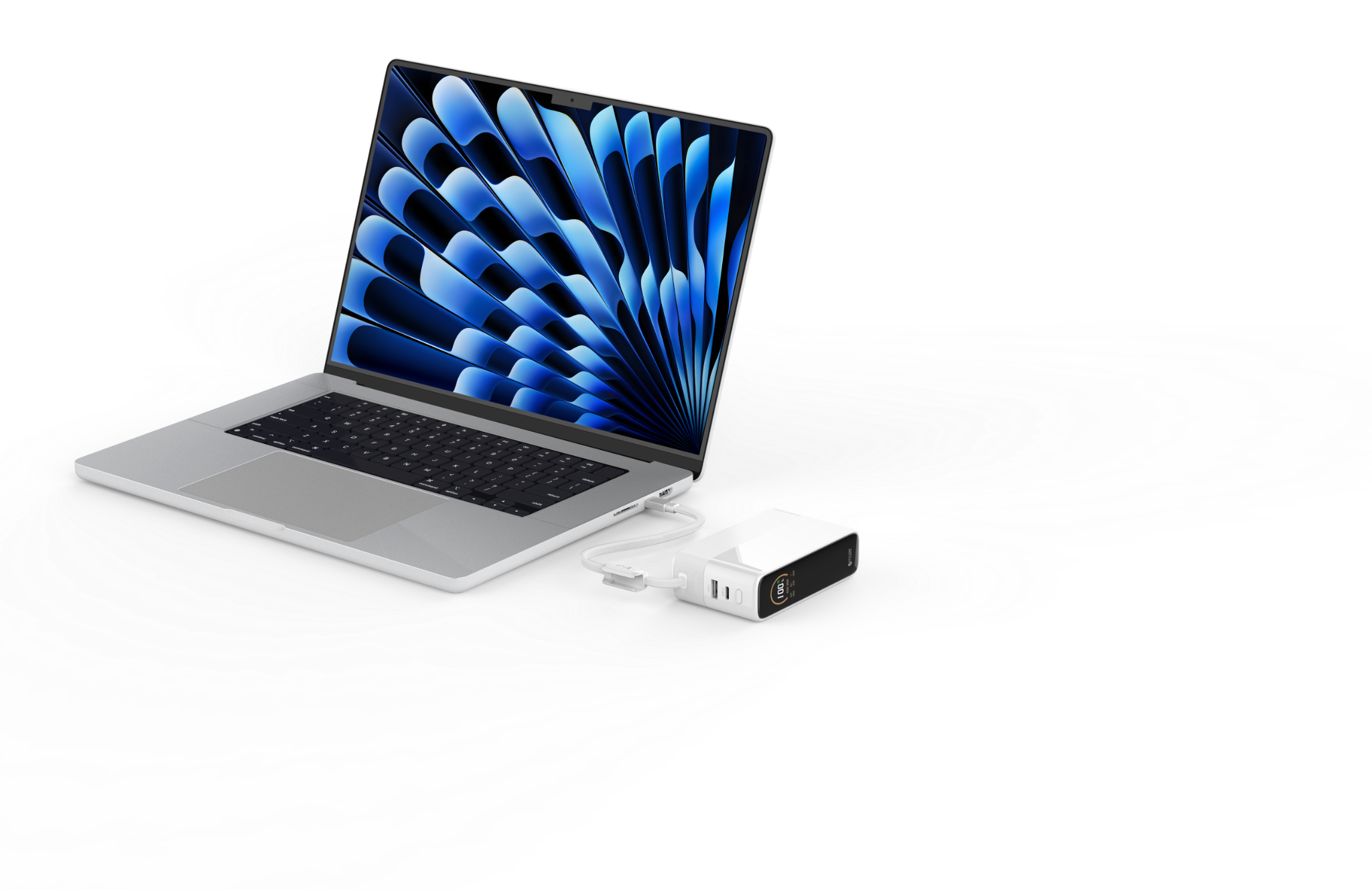 Pin sạc dự phòng kèm cáp MAZER Ai USB-C 130W 20.000 mAh PowerCharge LINK