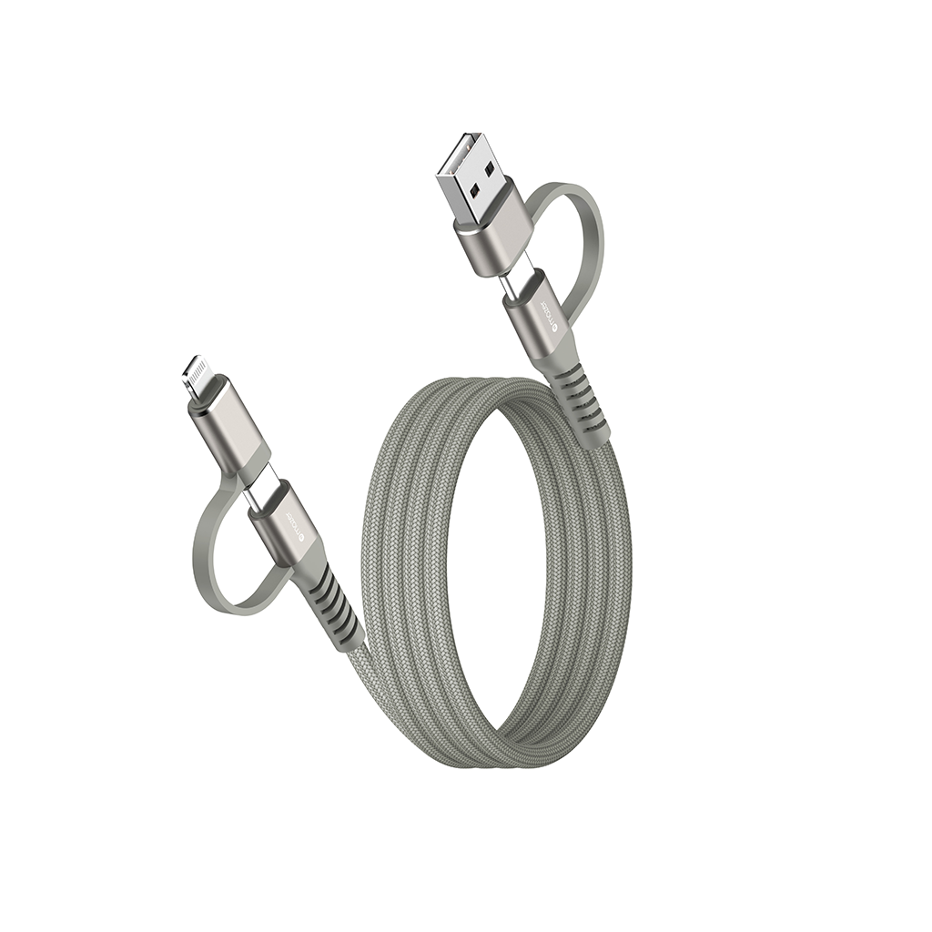 Dây cáp sạc 4 in 1 MAZER 1M/60W InfiniteLINK Cobra Q