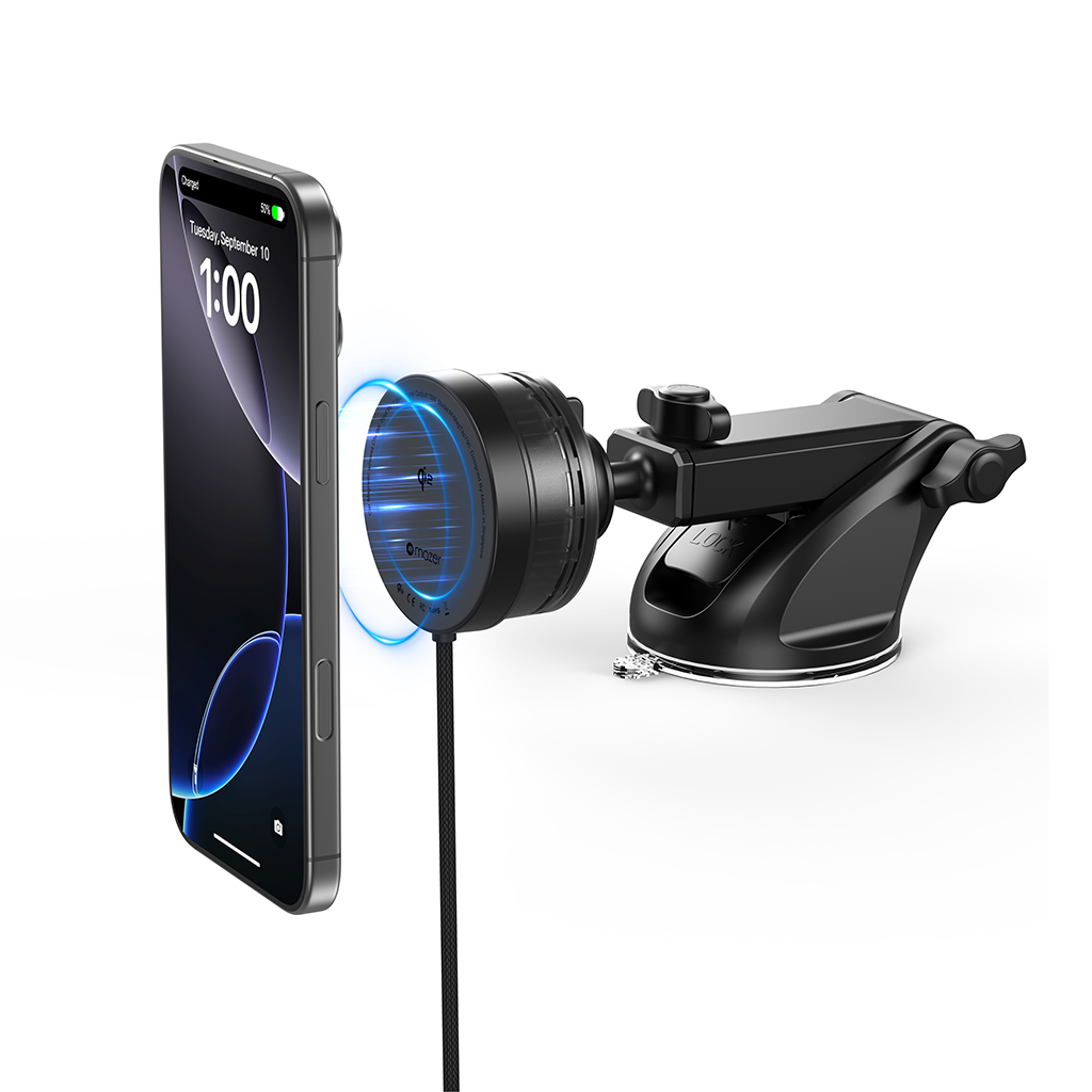 Đế sạc không dây Ôtô MAZER Qi2 15W MagTap700