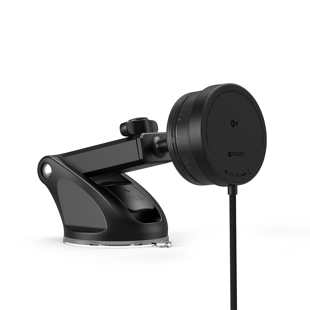 Đế sạc không dây Ôtô MAZER Qi2 15W MagTap700
