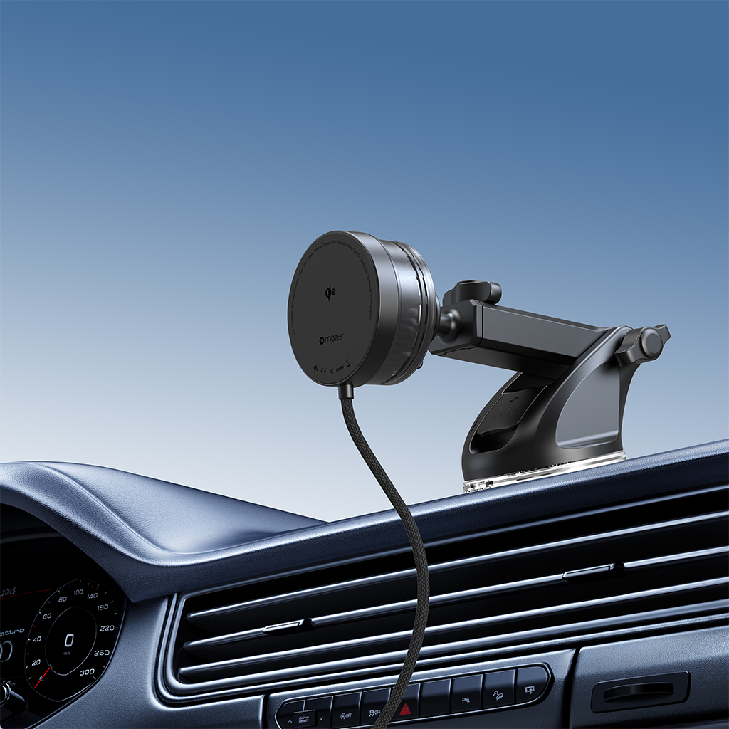 Đế sạc không dây Ôtô MAZER Qi2 15W MagTap700