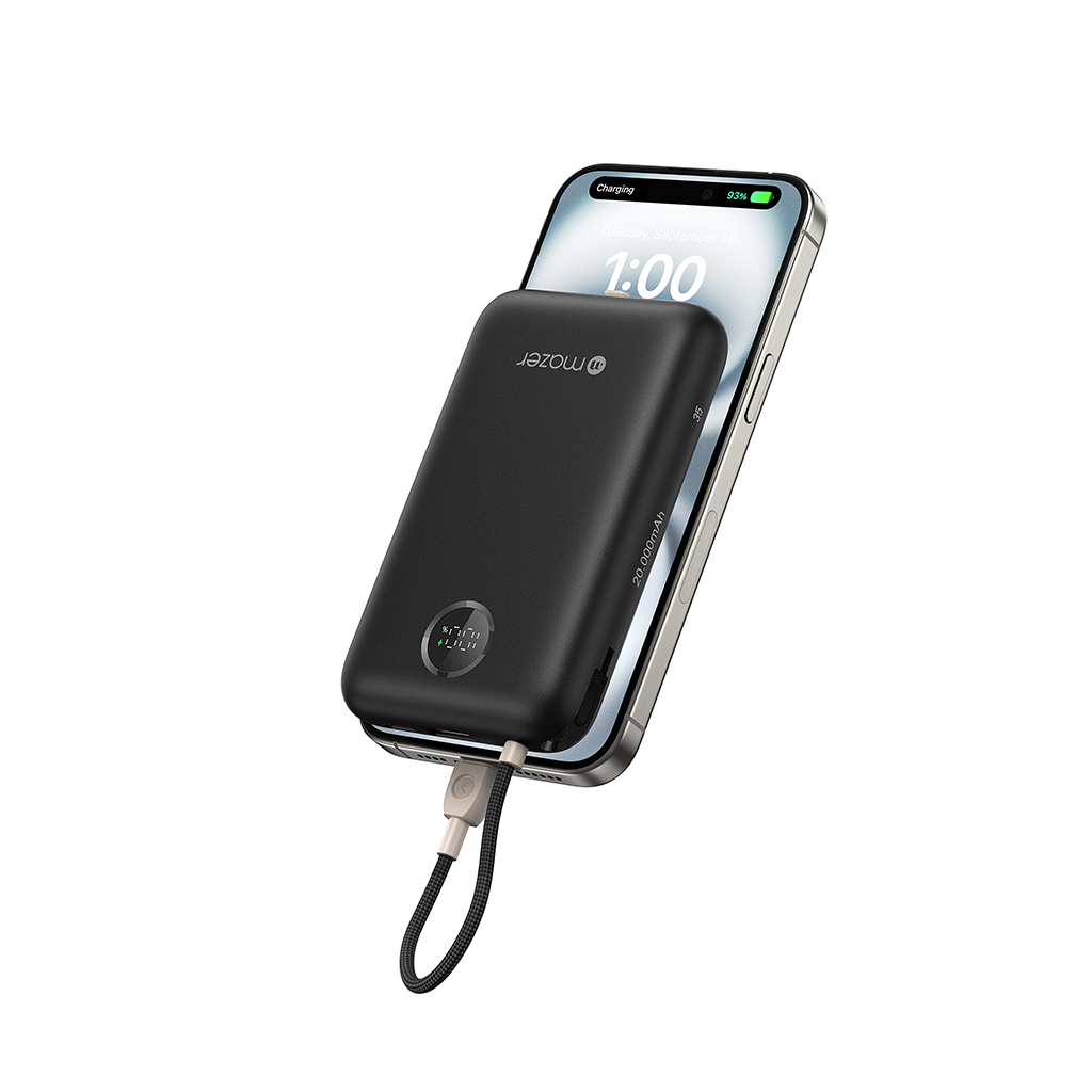 Pin sạc dự phòng kèm cáp 20.000mAh MAZER PD35W PowerCharge LINK