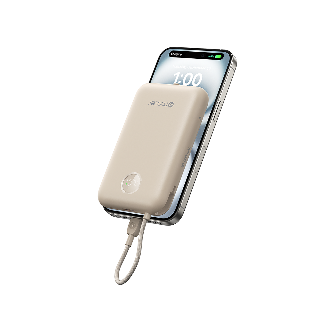 Pin sạc dự phòng kèm cáp 20.000mAh MAZER PD35W PowerCharge LINK