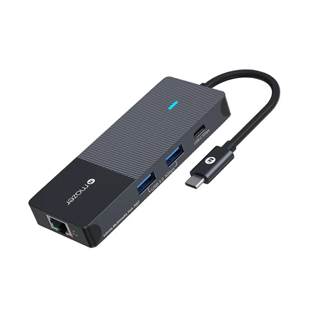Bộ Chuyển Đổi Mazer Infinite Multimedia Pro Hub 8-in-1 USB-C